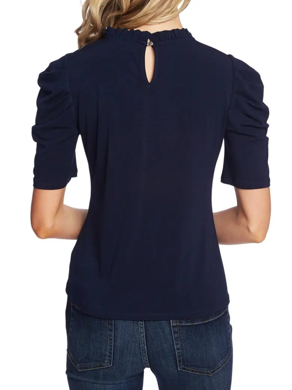 CeCe 3/4 Puff Sleeve Blouse - Picture 2 of 4